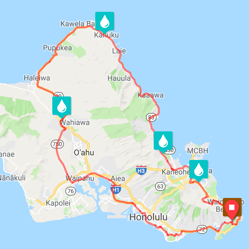 DEMRR Route Map